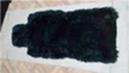 Накидки искусственный мех комбинированные Черные 