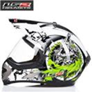 Шлем мотоциклетный кроссовый LS2 mx433 (XXL) бело зеленый LS2 mx433 gren wth