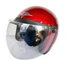 Шлем мотоциклетный открытого типа Bailide красный BLD-285 red