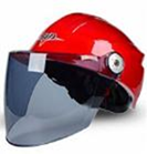 Шлем мотоциклетный открытого типа Bailide красный BLD-112 red