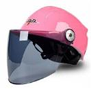 Шлем мотоциклетный открытого типа Bailide розовый BLD-112 pink