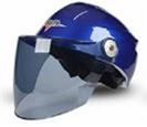 Шлем мотоциклетный открытого типа Bailide синий BLD-112 blue