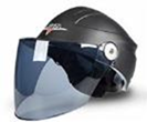 Шлем мотоциклетный открытого типа Bailide черный матовый BLD-112 matt blk